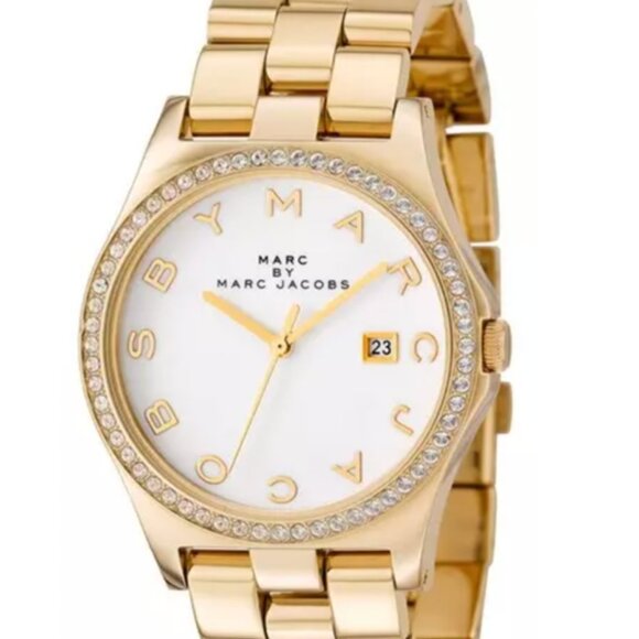 Marc by Marc Jacobs Gold Henry Women's Watch - Picture 1 of 2
